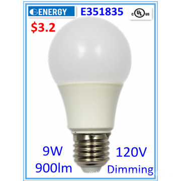 china supplier wholesale 9w led light a60 bulbs wholesale,energy star ,UL bulbs